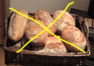 no bread today