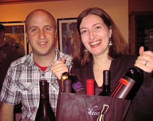 sean & elizabeth buy wine